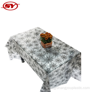 Oilproof party PEVA Halloween Tablecloth